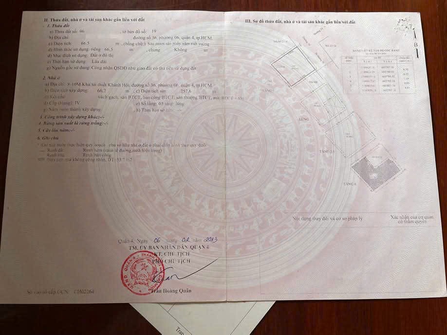 Bán Nhà Chính Chủ Quận 4: Hẻm Xe Hơi, Khu An Ninh, Giá Tốt