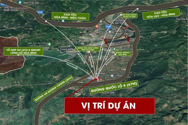 Quỹ đất nền giá đầu tư đợt 1 TP Hòa Bình. Cơ hôi x2 x3 tài sản