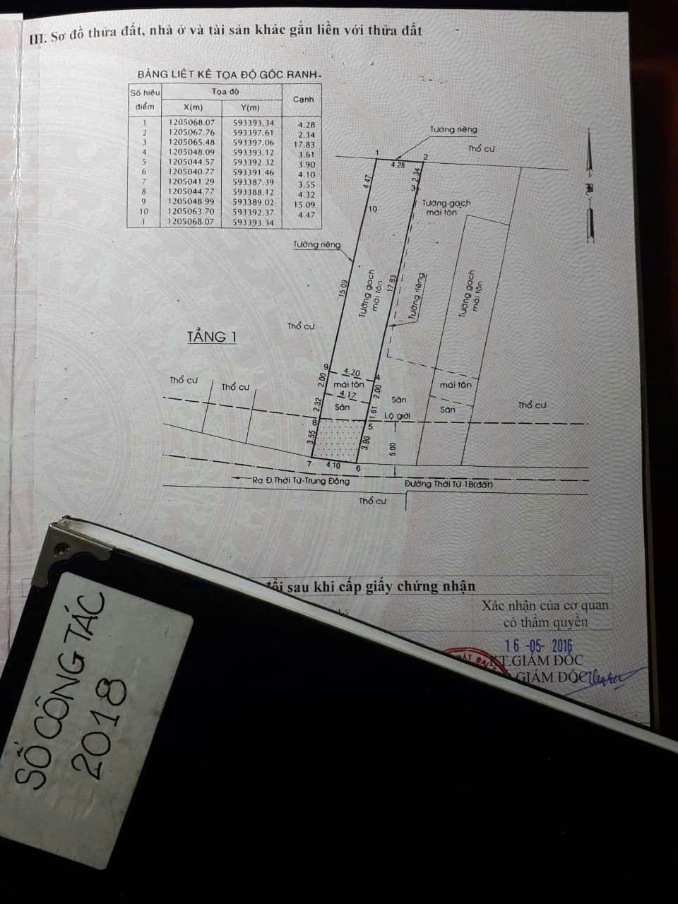 Bán nhà SHR mặt tiền kinh doanh Hóc Môn - 132m² - 2.19 tỷ