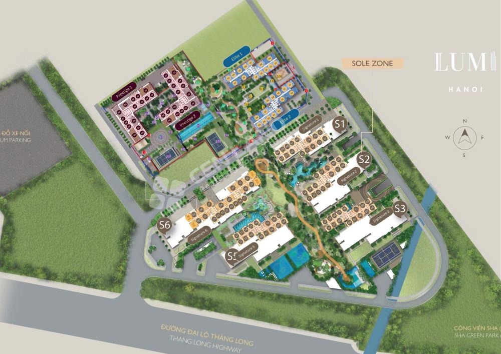 Bán Gấp Căn 3PN Lumi Hanoi - Vinhomes Smart City: 6,4 tỷ Bao Phí, 84m2