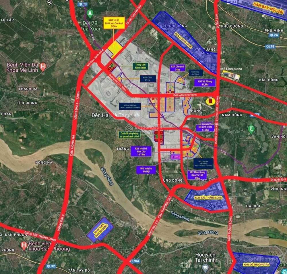 Bán đất, biệt thự Cienco5 Mê Linh - Giá tốt nhất, Sổ Đỏ, Vị trí Vàng