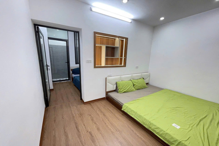 Em bán Nhà tập thể Phố Tân Mai T1 sổ đỏ 24/60m 1 Phòng Khách, 2 phòng ngủ, bếp, 1 nhà ra phố Tân