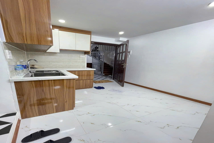 Em bán Nhà tập thể Phố Tân Mai T1 sổ đỏ 24/60m 1 Phòng Khách, 2 phòng ngủ, bếp, 1 nhà ra phố Tân