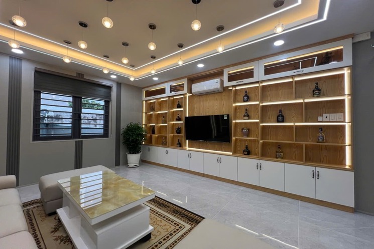 NHÀ TRUNG MỸ TÂY KHU PHÂN LÔ-ĐƯỜNG 8M LỀ 2M- 72M2- 5 TẦNG - NHỈNH 8 TỶ