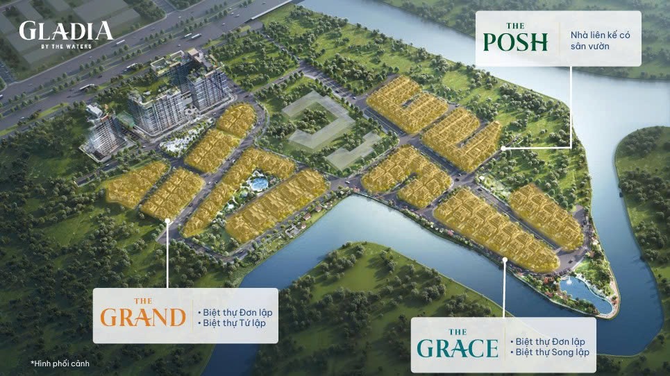Gladia by the Waters: Biểu Tượng Sống Tinh Tuyển Bên Sông Sài Gòn | Keppel Land & Khang Điền