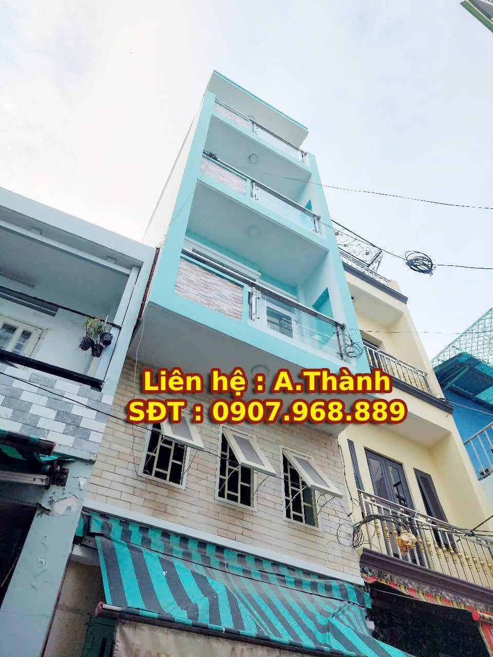 Nhà Cho Thuê Quận 6: 3m2 x 11m, 1 Trệt 2 Lầu, Phạm Văn Chí