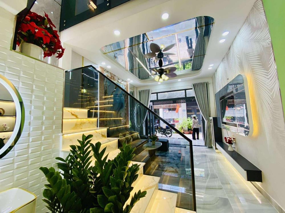 Nhà Mới Full Nội Thất, 3PN Gần Lotte Mart Gò Vấp - Giá 6.38 Tỷ