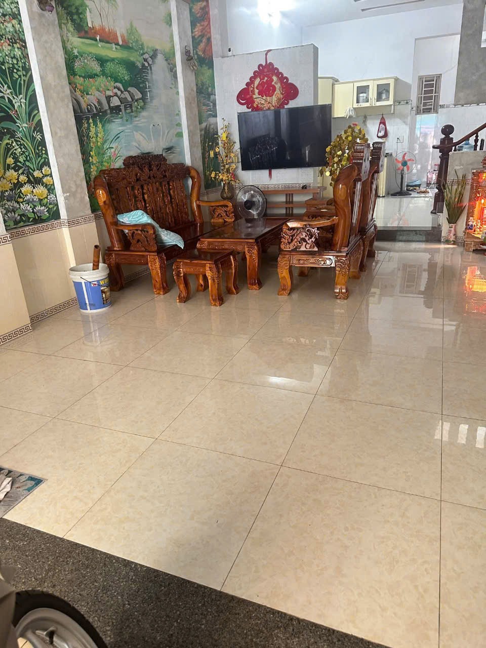 Nhà đẹp 1 trệt 2 lầu, đường 6m Nguyễn Thị Đặng, Q12 - Gần trường học