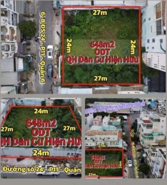 Bán Khuôn Đất VIP Bình Phú, Quận 6 - Vị Trí Đắc Địa, Xây Biệt Thự/Nhà Hàng