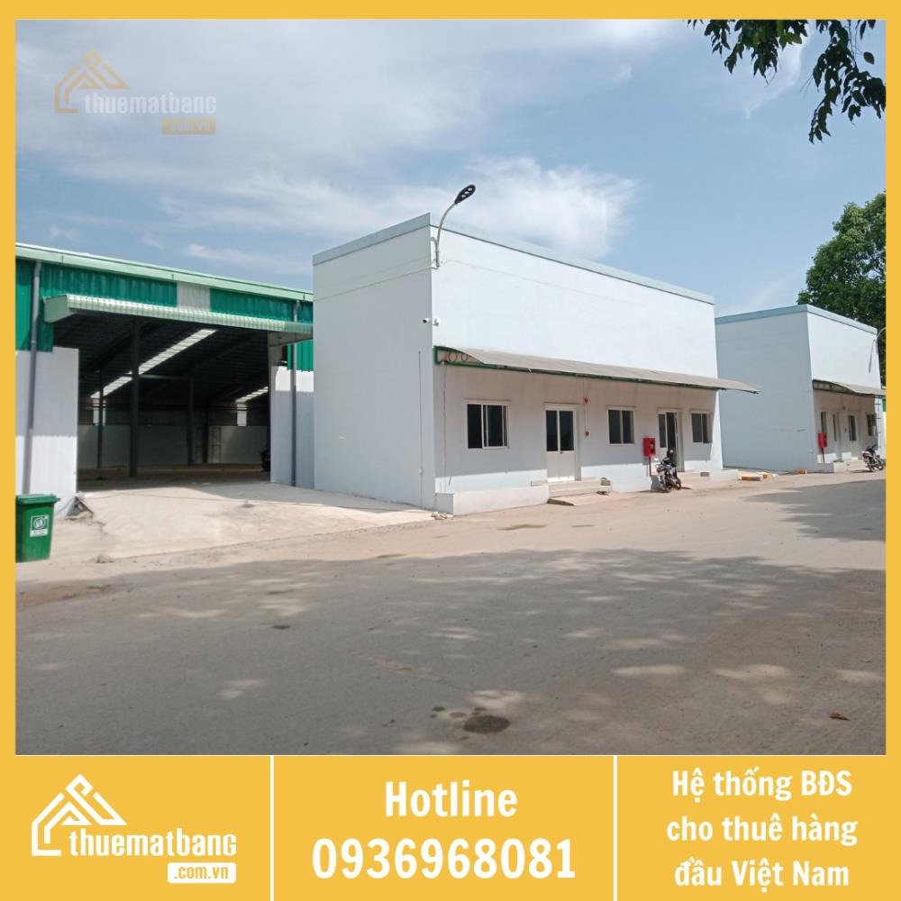 Kho cho thuê 1761m2 Dĩ An - Vị trí chiến lược, hạ tầng hiện đại