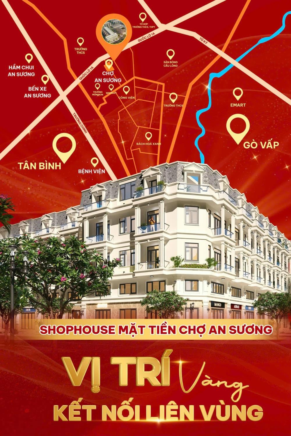 Nhà Phố Mặt Tiền An Sương - Đầu Tư Kinh Doanh Vàng Tại Quận 12