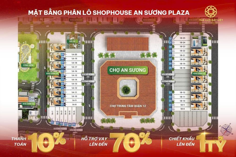 Nhà Phố Mặt Tiền An Sương - Đầu Tư Kinh Doanh Vàng Tại Quận 12