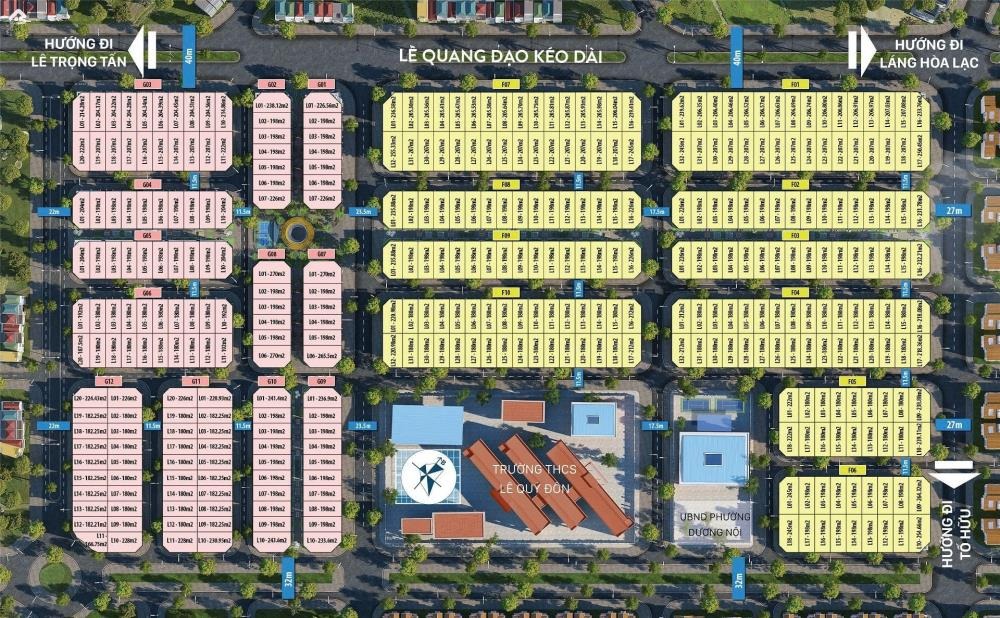 Cắt Lỗ Biệt Thự An Quý Villa Dương Nội 198m2 - 41 tỷ - Vị Trí Đắc Địa