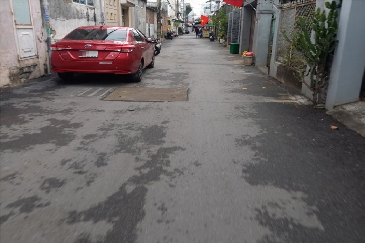 ♣ Kiệt Nhựa 5.5m Tiểu La sát MT khu Chợ Hoà Cường Bắc, 422m2, ngang 14m, 2 mặt thoáng, ~54tr/m2