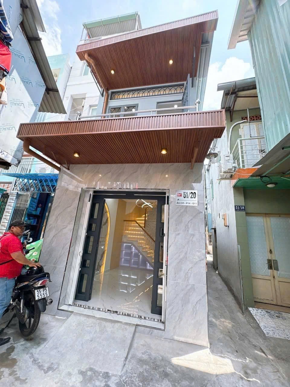 Cho Thuê Nhà Nguyên Căn Quận 11 - 3.5x10m - Giá 12 Triệu/Tháng