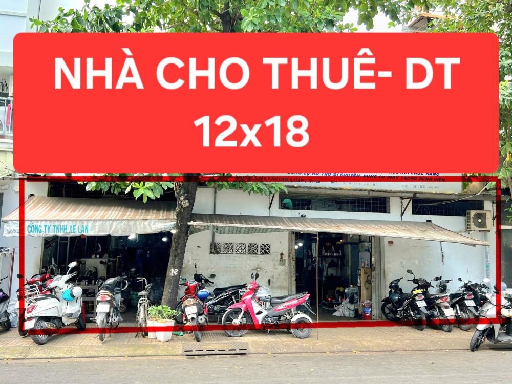 Cho Thuê Nhà Nguyên Căn Mặt Tiền Tân Phú - 12x18m - 30TR/Tháng