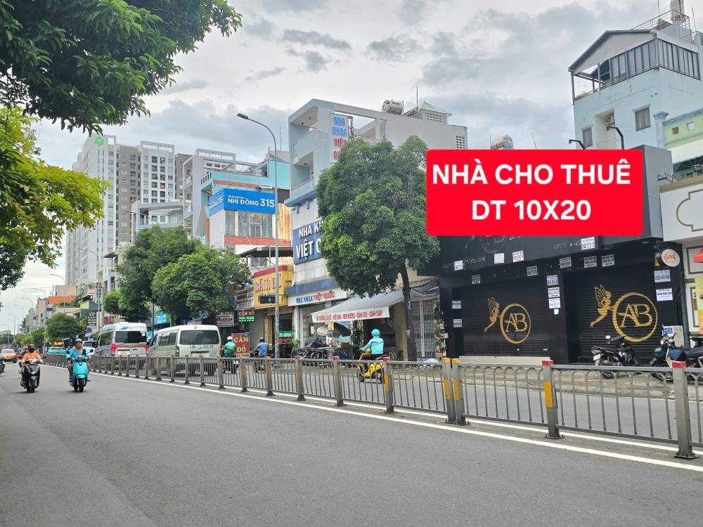 Cho Thuê Nhà Mặt Tiền Hòa Bình, Tân Phú - 10x20m, Giá 65tr/th