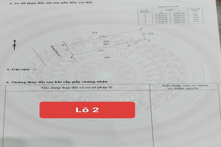 Bán đất 2 lô liền kề MT đường 7,5m Bình An 7. – Hải Châu