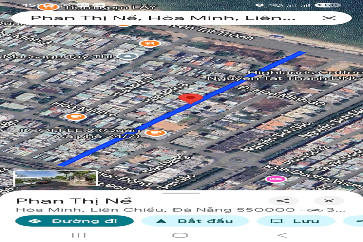 Bán đất 2 Lô liền kề đường PHAN THỊ NỀ – trục thông biển