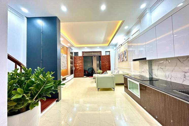 NHÀ MỚI TINH TẠI NHỐN - 5 TẦNG ĐẸP LONG LANH - Ô TÔ ĐỖ CỔNG