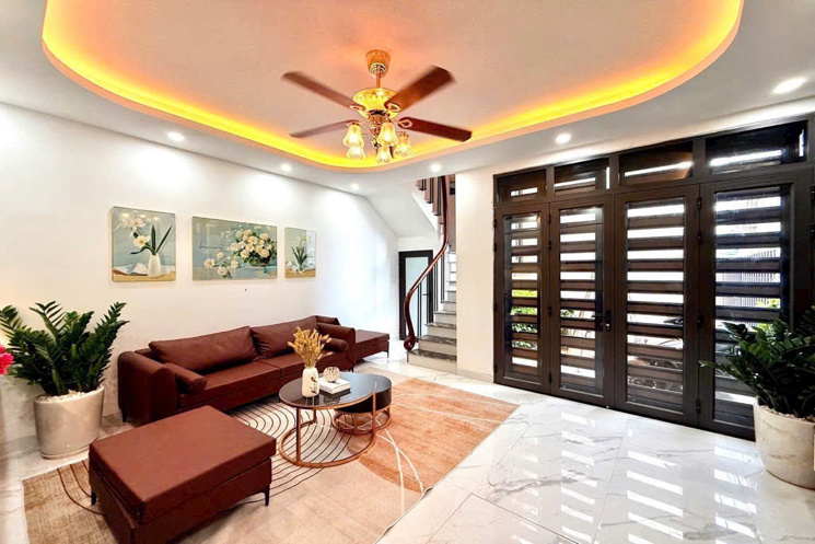 NHÀ LINH ĐÀM - XÂY MỚI 5 TẦNG *38m  - NỘI THẤT ĐẸP TẶNG LẠI KHÁCH IU