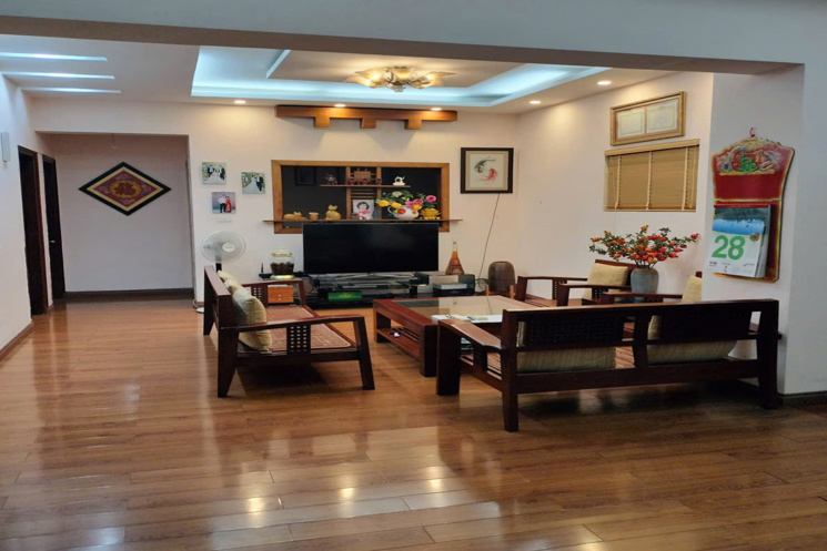 BÁN CĂN HỘ TRẦN HỮU DỰC 123M2- 4P NGỦ, TẦNG ĐẸP HƯỚNG MÁT, GIÁ 8.9 TỶ