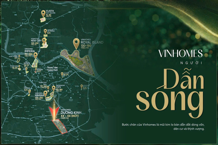 VINHOMES GOLDEN CITY Dương Kinh Hải Phòng-Trực Tiếp Chủ Đầu Tư-Cơ Hội X2 Tài Sản