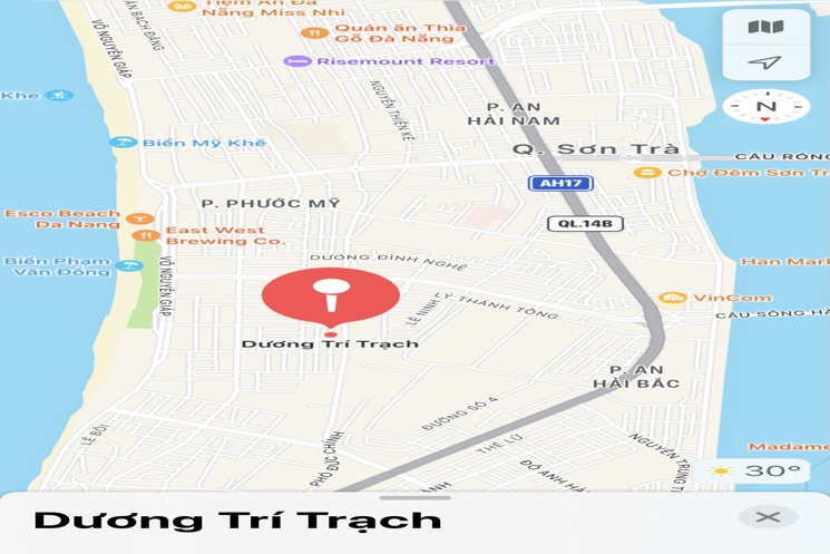 Căn nhà tuyệt đẹp mặt tiền, giao thông suốt các đường
