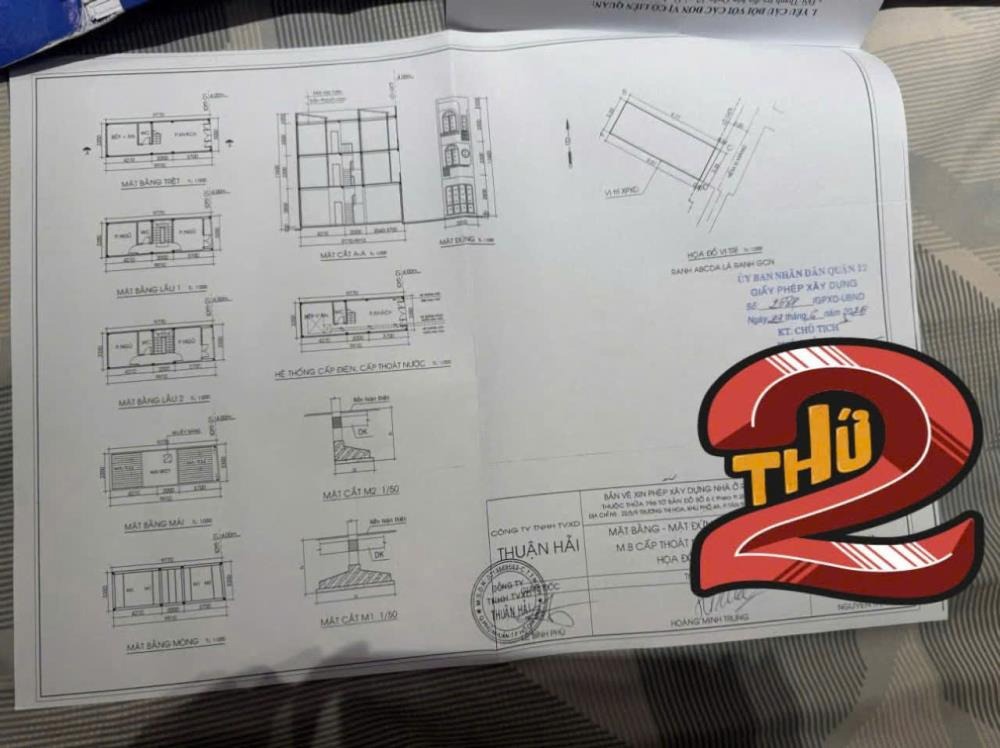 Nhà Xây Mới 1 Trệt 2 Lầu, Thiết Kế Hiện Đại, Gần Siêu Thị Metro Quận 12