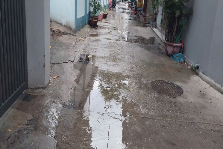 ♥ Nhà Kiệt 3.5m thẳng thông, 40m ra MT Hoàng Hoa Thám, 52m2, gác lửng, 3.x tỷ