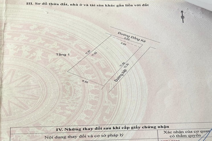 Bán nhà C4 mặt tiền đường Đồng Kè – kẹp kiệt bên hông – Vị trí kinh doanh