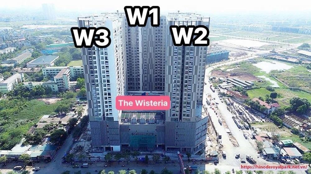Cho Thuê Căn 3PN, 110m2 The Wisteria Hoài Đức - Giá Tốt, Vị Trí Đẹp