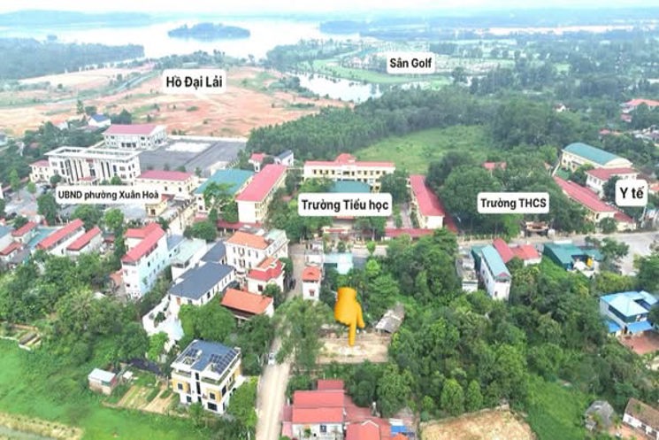 LÔ ĐẤT “HOA HẬU” TRUNG TÂM HÀNH CHÍNH – PHƯỜNG XUÂN HOÀ – CẠNH HỒ, GOLF, TRƯỜNG HỌC – GIÁ CHỈ 4,X TỶ