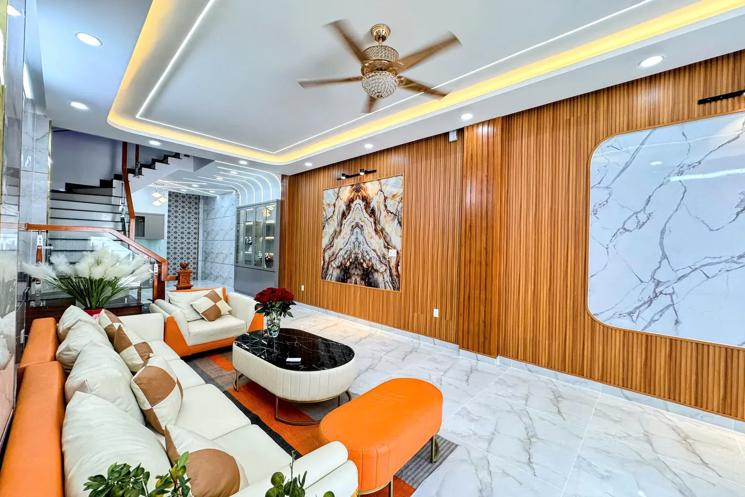 MẶT TIỀN ĐƯỜNG SỐ 4 BÌNH HƯNG HÒA A, BÌNH TÂN - 3 TẦNG, 3 PHÒNG NGỦ, 64M2 - GIÁ CHỈ 6.7 TỶ, SỔ ĐỎ