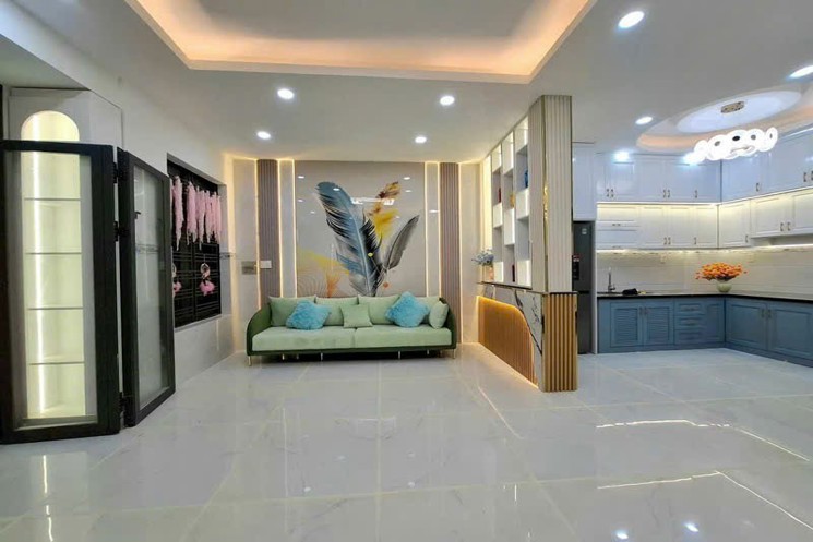 Nhà Đẹp Quận 7, Hẻm Huỳnh Tấn Phát: 56m2, 3 Tầng, Giá Tốt