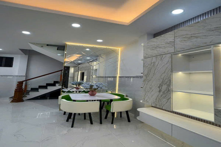 Nhà Đẹp Quận 7, Hẻm Huỳnh Tấn Phát: 56m2, 3 Tầng, Giá Tốt