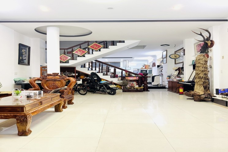 Ngộp bank bán gấp nhà 2 mặt tiền Nguyễn Dữ, Khuê Trung, Cẩm Lệ, 97m2 chỉ 7,x