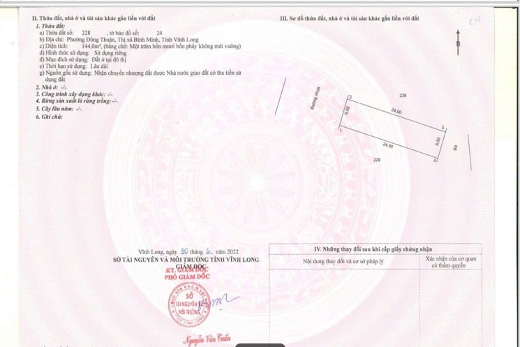 ĐẤT ĐẸP - GIÁ RẺ - BÁN NHANH Tại KDC Phường Đông Thuận, Vĩnh Long