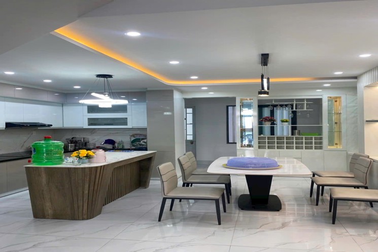 BÁN NHANH NHÀ 3 TẦNG ĐƯỜNG 5,5 M – PHONG CÁCH TÂN CỔ ĐIỂN – FULL NỘI THẤT CAO CẤP – KHU PHÚ XUÂN,