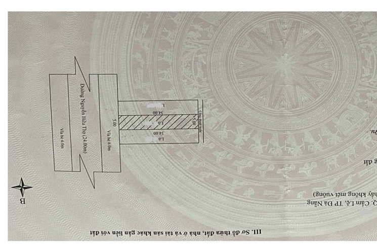 Mặt tiền Nguyễn Hữu Thọ. DT= 170m2 – gần Xô Viết Nghệ Tĩnh