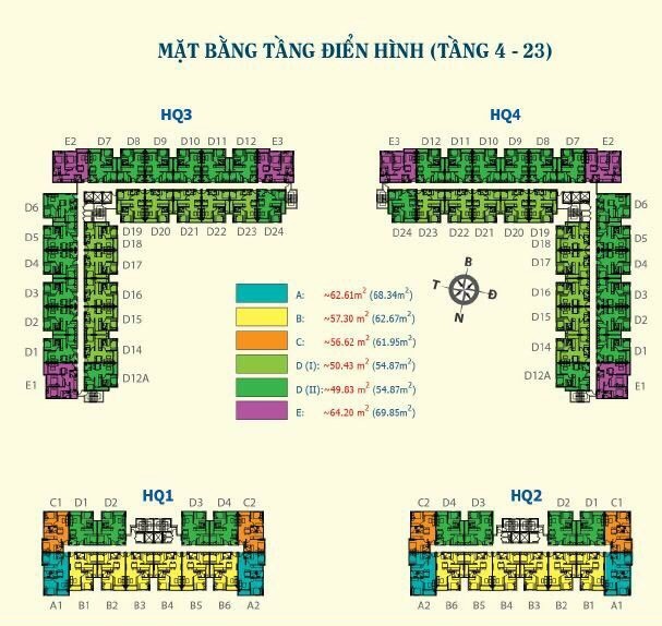 Căn hộ Hoàng Quân Nguyễn Văn Linh: Giá từ 1 tỷ - Vị trí đắc địa, Tiện ích đầy đủ