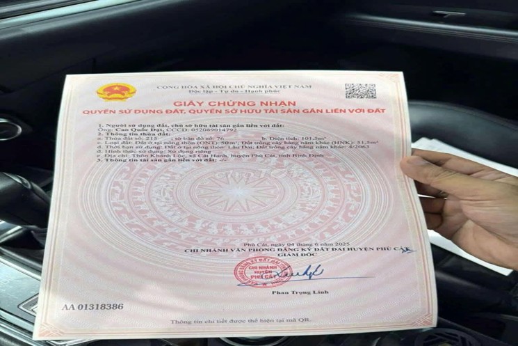ĐẤT ĐẸP - GIÁ RẺ - Hạ Giá Bán Nhanh Lô Đất Cát Hanh, Phù Cát Sát QL 1A