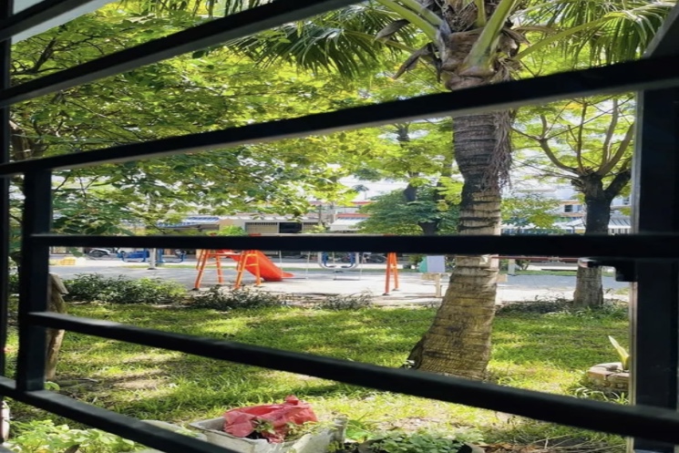 Nhà lửng đúc 2 mặt tiền trước và sau Yên Khê 2