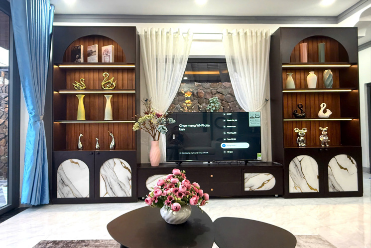 BÁN NHÀ MÊ HẺM XE HƠI NÉ NHAU 181 QUANG TRUNG MẶT TIỀN
 Nhà mê kiên cố - thiết kế hiện đại - Full