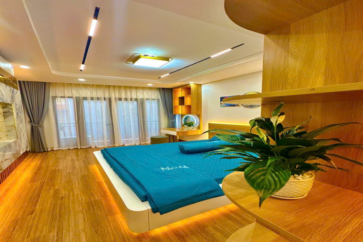 ✅NHÀ TẢ THANH OAI - THANH TRÌ - XÂY MỚI 5 TẦNG - NỘI THẤT ĐẸP TẶNG LẠI KHÁCH IU- Ô TÔ ĐỖ CỔNG giá