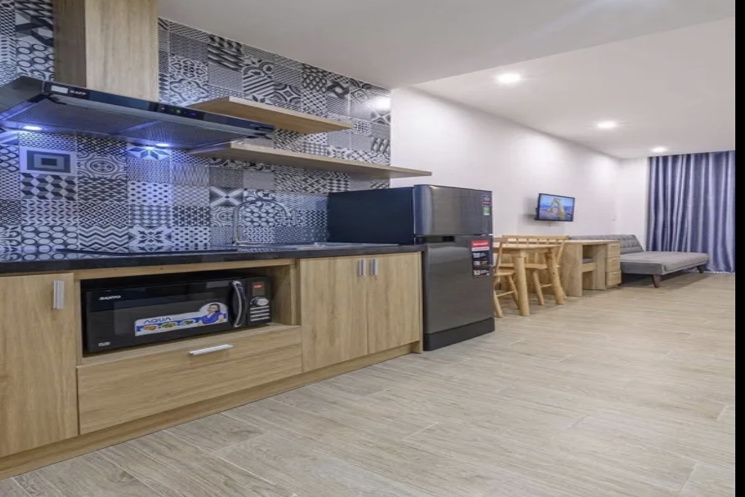 Toà căn hộ 8 tầng An Đồn 5 . DT:90,9m . Ngang 5m