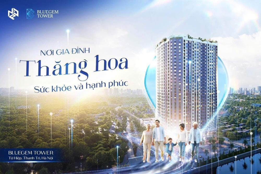 Bán căn hộ chung cư BlueGem Tower Thanh Trì, Hà Nội - Giá Tốt, Vị Trí Vàng