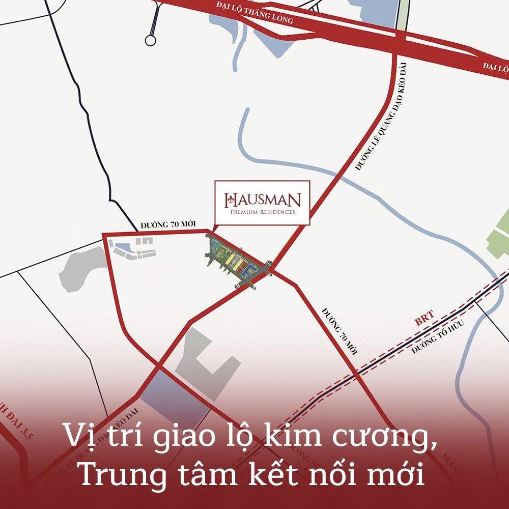 Hausman Premium Residences: Căn hộ cao cấp Mỹ Đình - Giá từ 6 tỷ