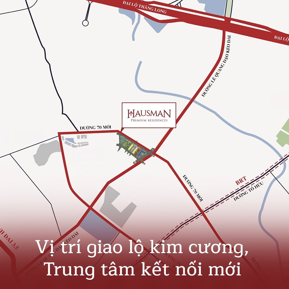 Bán suất ngoại giao chung cư Hausman Premium Residences: Giá tốt nhất Tây Hà Nội