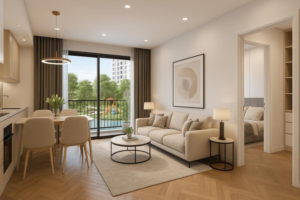 Căn Hộ Cao Cấp BlueGem Thanh Trì: 3PN View Đẹp, Giá Từ 6 Tỷ